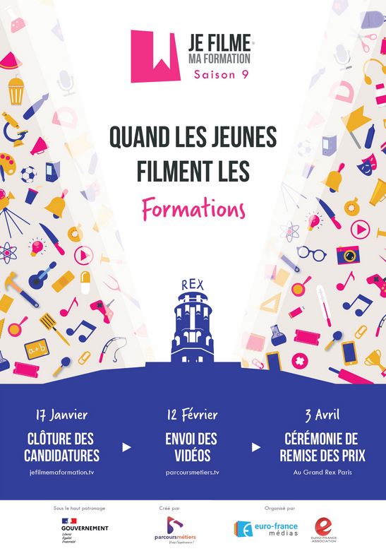 je filme ma formation 2024