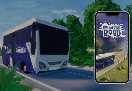 On The Road, un serious game sur le métier de conducteur de car