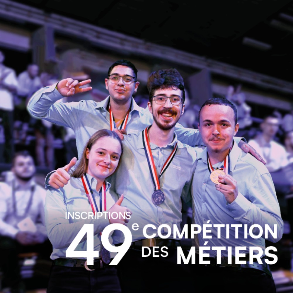>Devenez candidat et participez à la compétition des métiers
